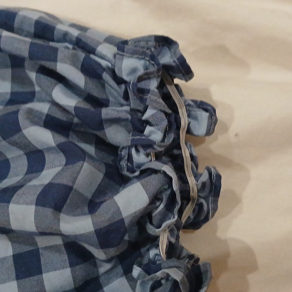 Classic whimsy pumpkin  check pattern one piece blue 18 months. - Picture 8 of 9